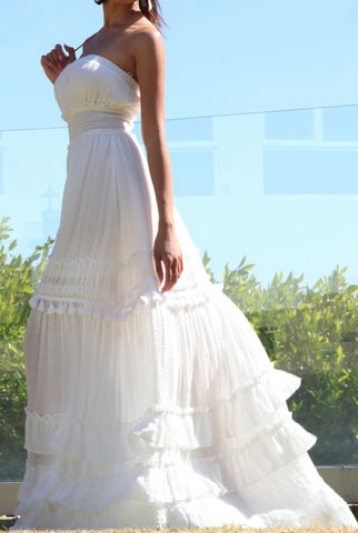 BELLA MAXI- WHITE