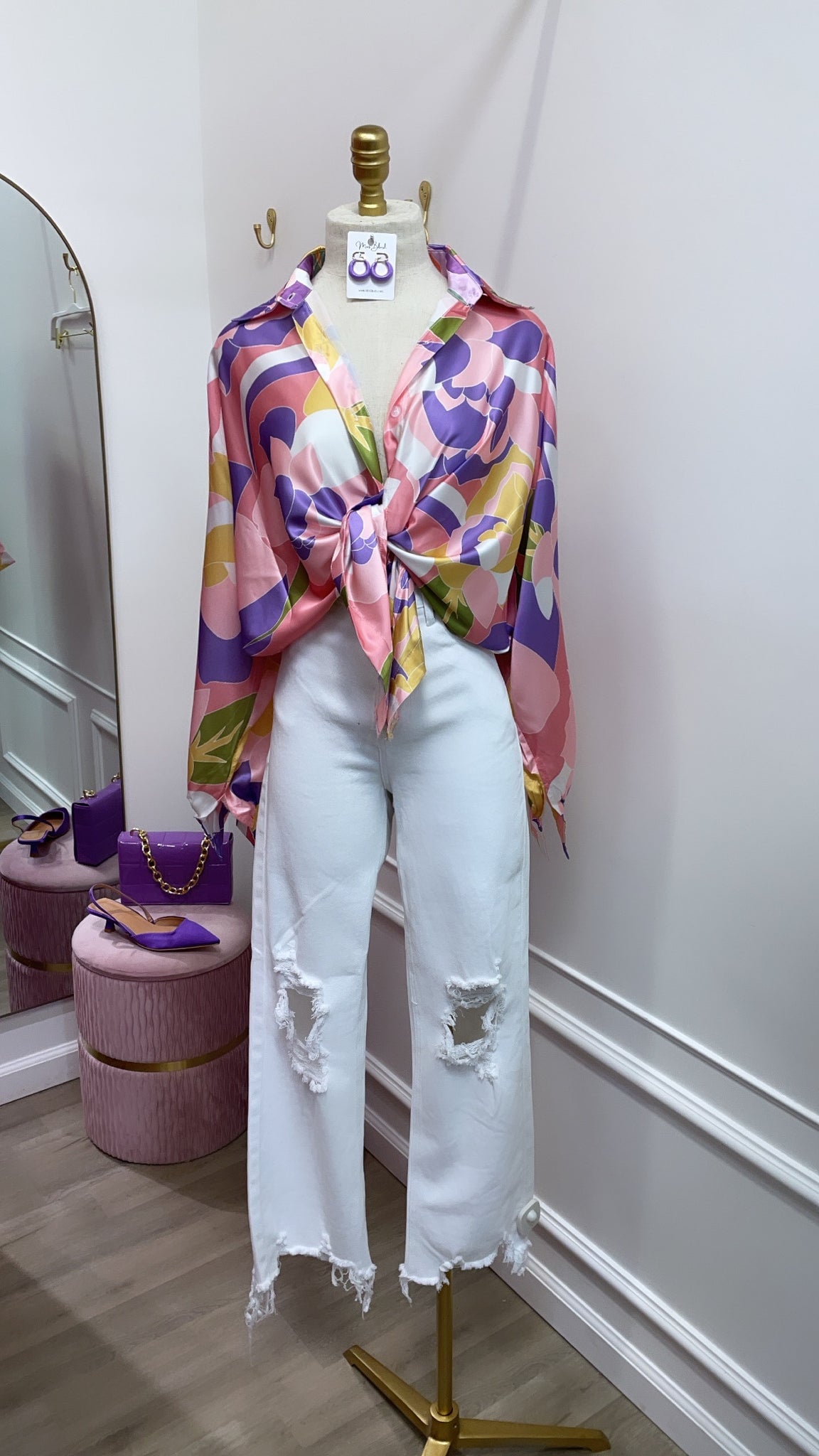 ASHLEY RETRO TOP