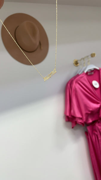 MAMA GOLD DIPPED CHAIN