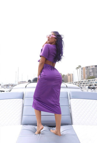 BISI MIDI- PURPLE