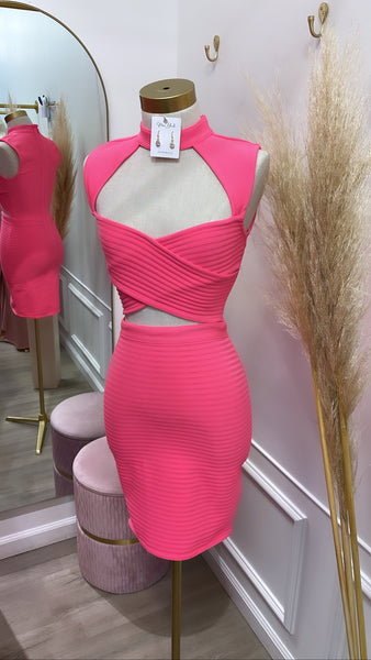 ALEXIA BANDAGE DRESS