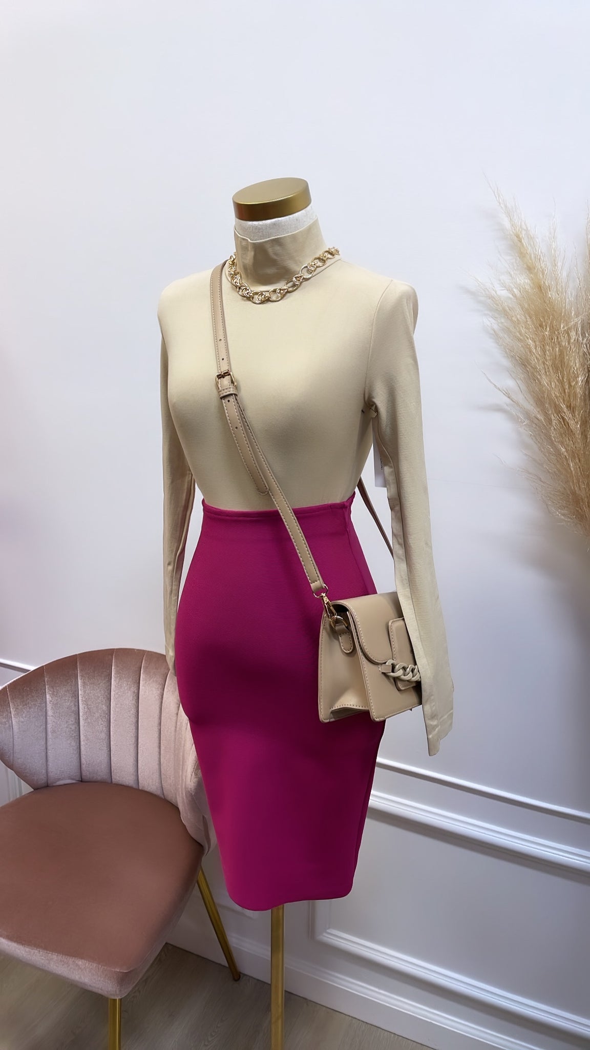 FAVORITE TURTLENECK- NUDE