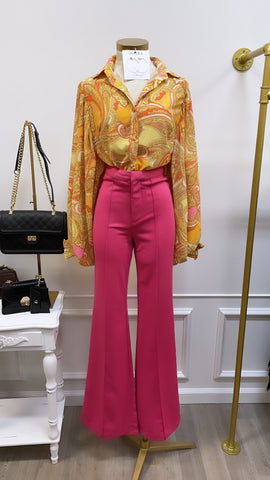 EMILIA TAILORED TROUSERS-PINK