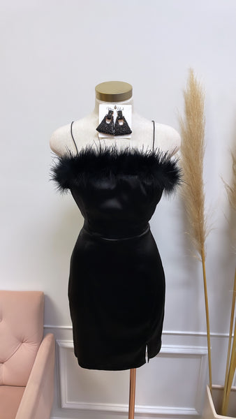 CHLOE SATIN DRESS