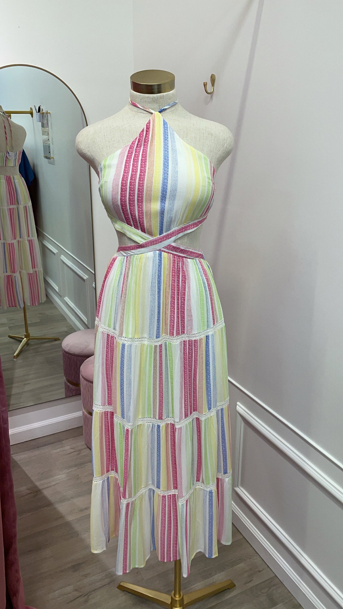 ELYSE DRESS- PINK