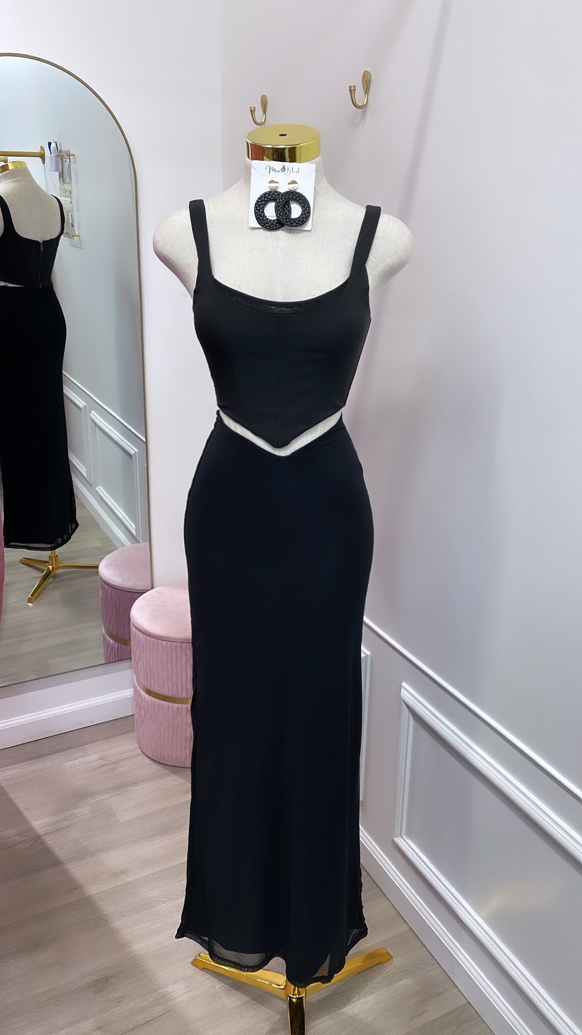 YZETTE SET- BLACK