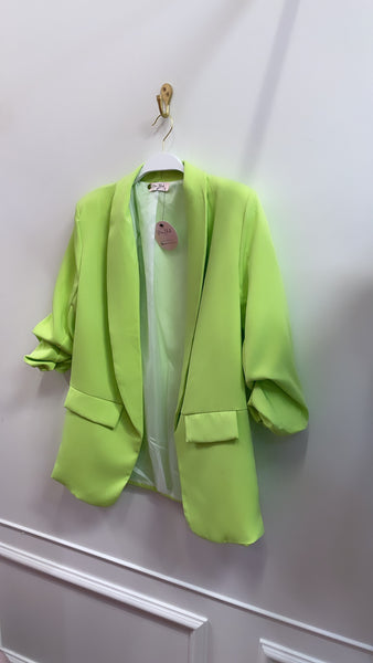 NAOMI BLAZER- LIME