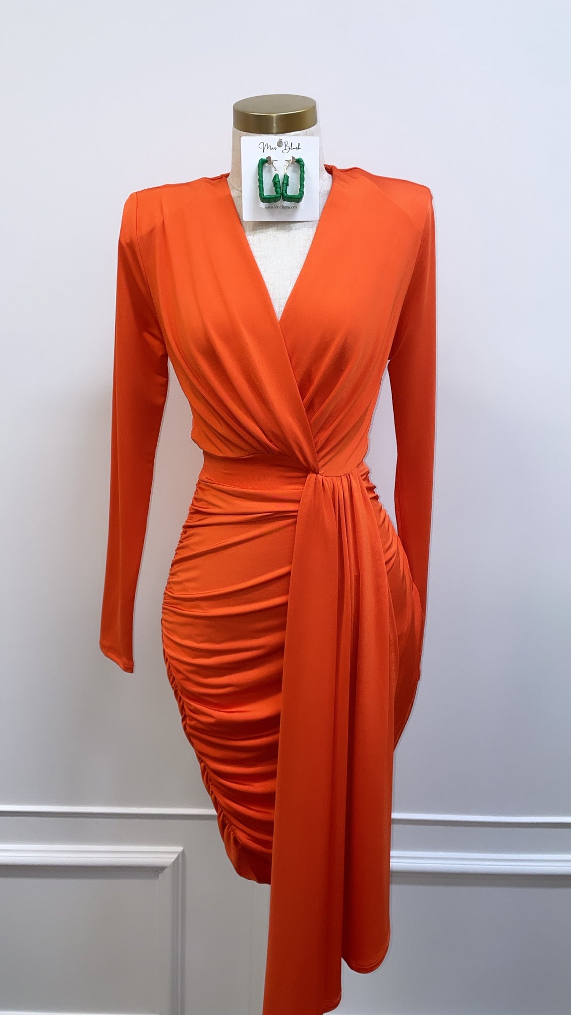 ALESSA MIDI-ORANGE