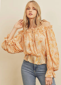 KATIE OFF SHOULDER TOP