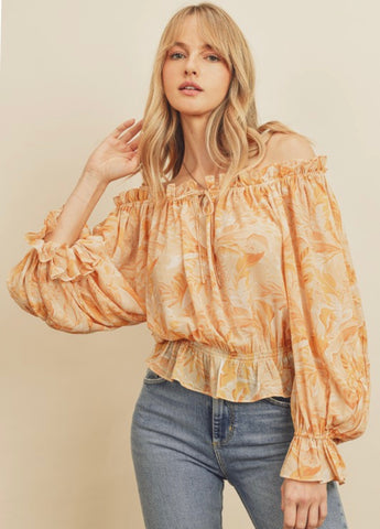 KATIE OFF SHOULDER TOP