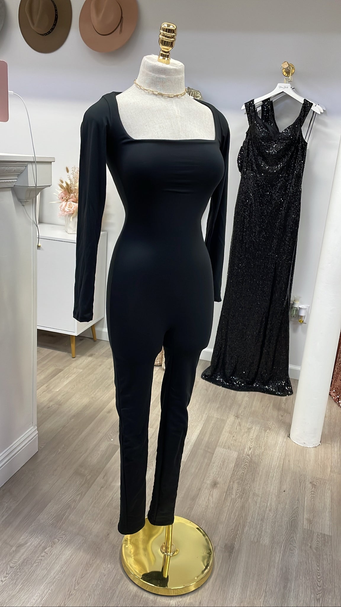 COCO JUMPSUIT- BLACK