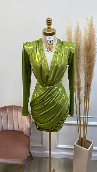 ALISSA DRESS- KIWI