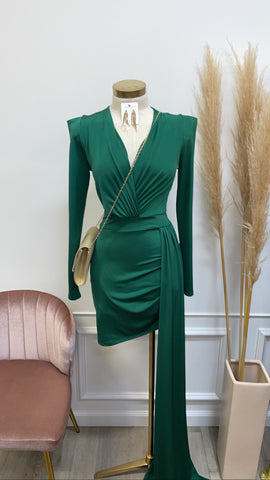 KATE COUTURE DRESS- GREEN