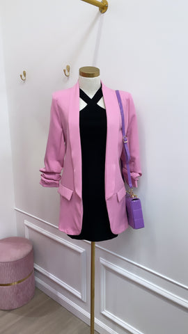 NAOMI BLAZER- PINK
