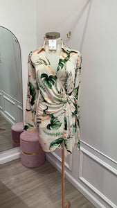 NICOLE WRAP DRESS