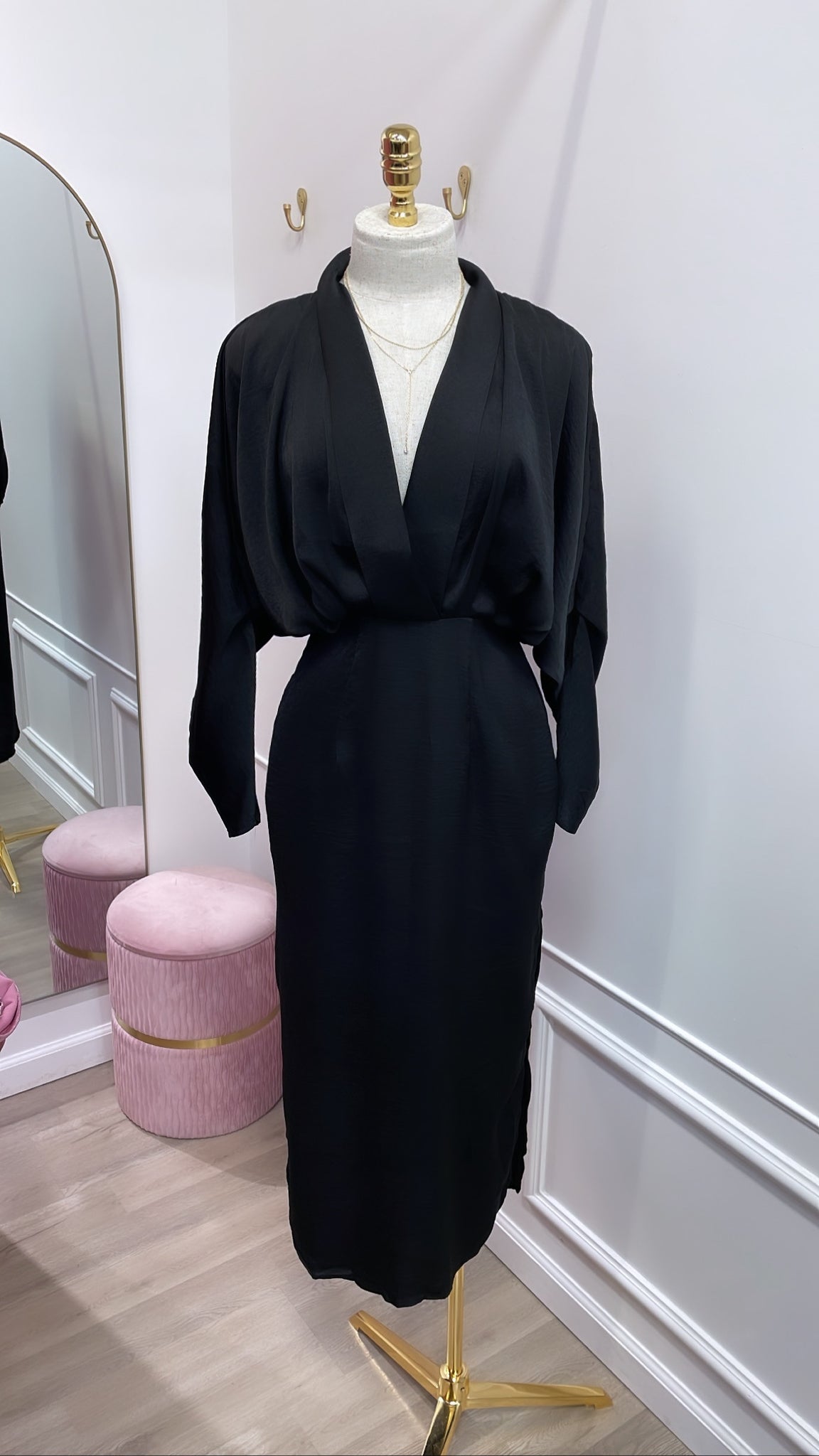 EMMA DRESS- BLACK
