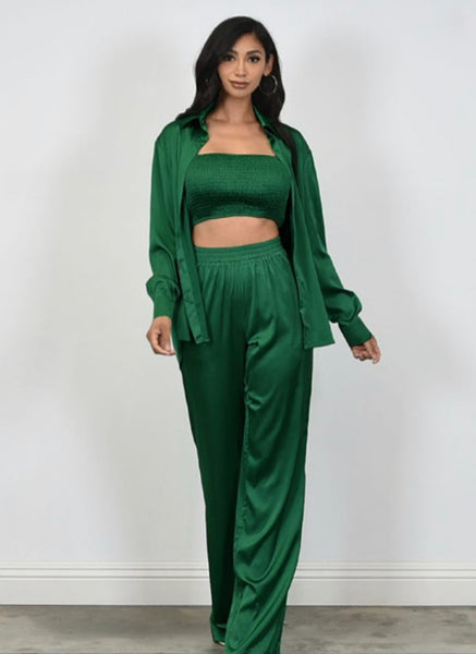 KYLIE SET- EMERALD