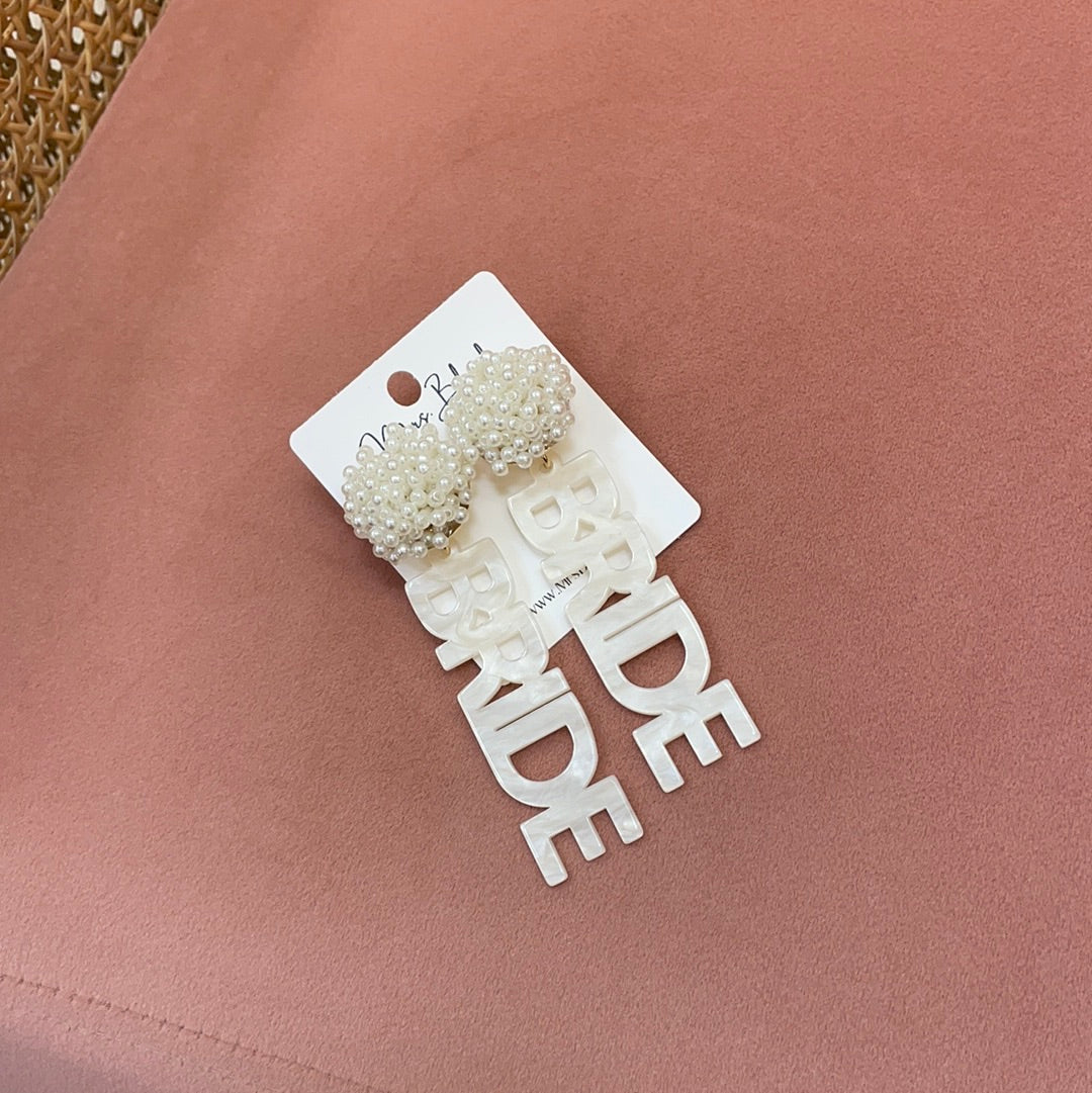 BRIDE EARRINGS