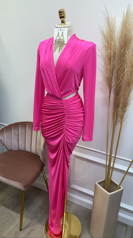 MAEGAN MIDI- PINK
