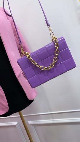 VIVIE HANDBAG- PURPLE