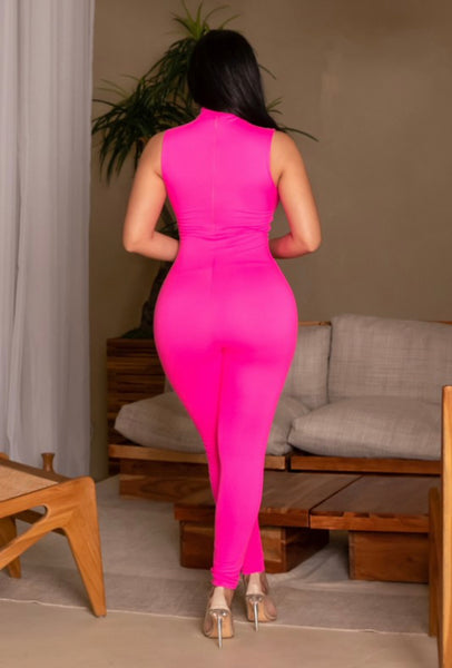 ASHLEY JUMPSUIT- PINK