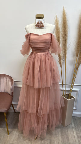 FABIAN COUTURE DRESS- BLUSH