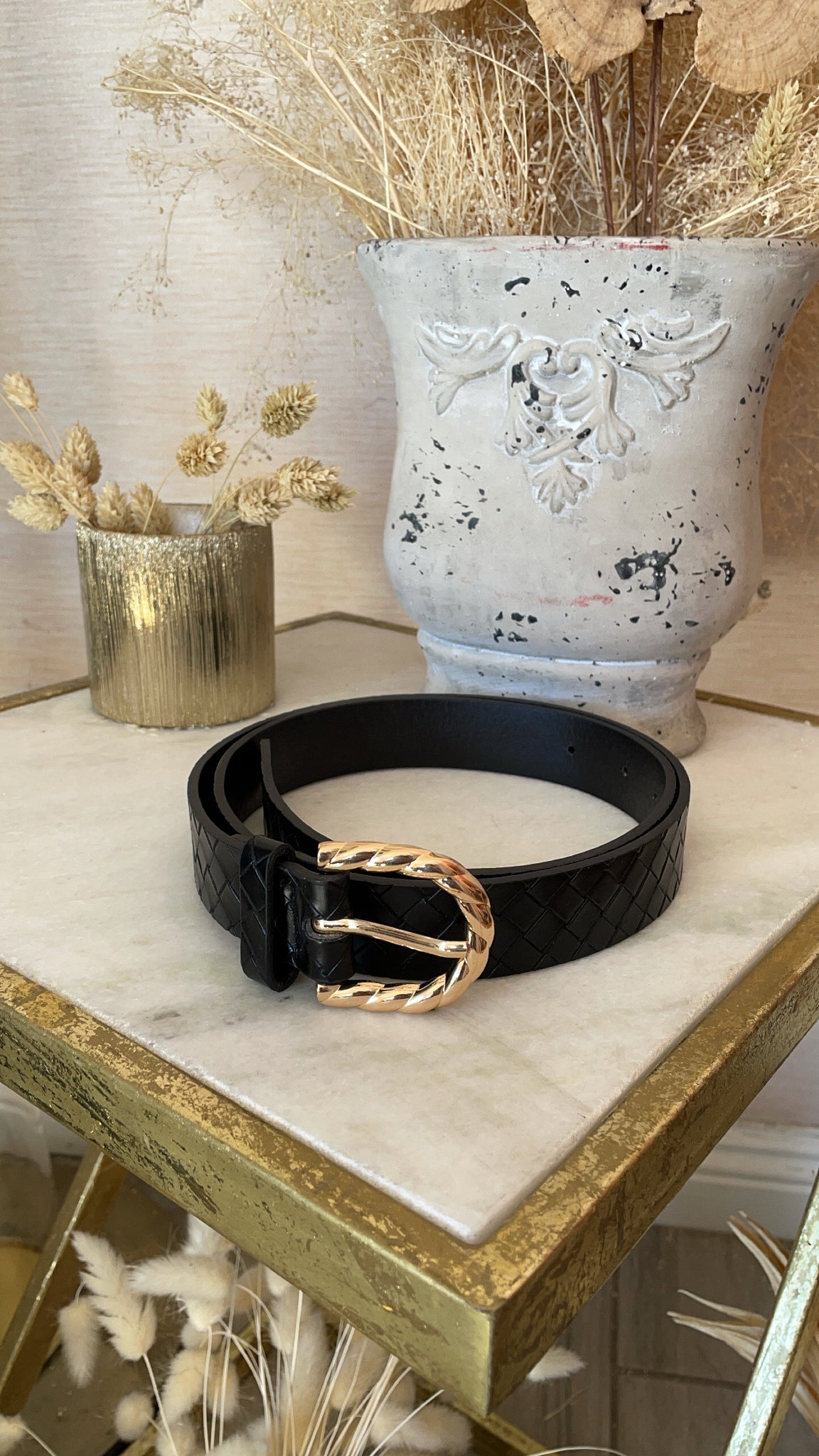 SAMANTHA- BELT (black)