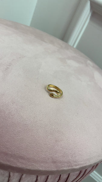 Always With You Ring 18k gold dipped