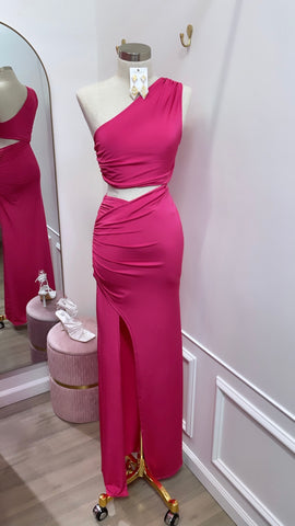 MIRELLE DRESS-PINK