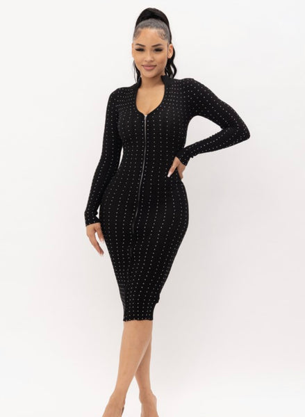 KHLOE MIDI DRESS