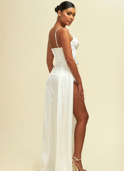 MILAN COUTURE DRESS- WHITE