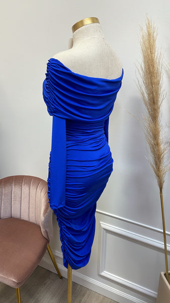 VIANCA MIDI DRESS- ROYAL