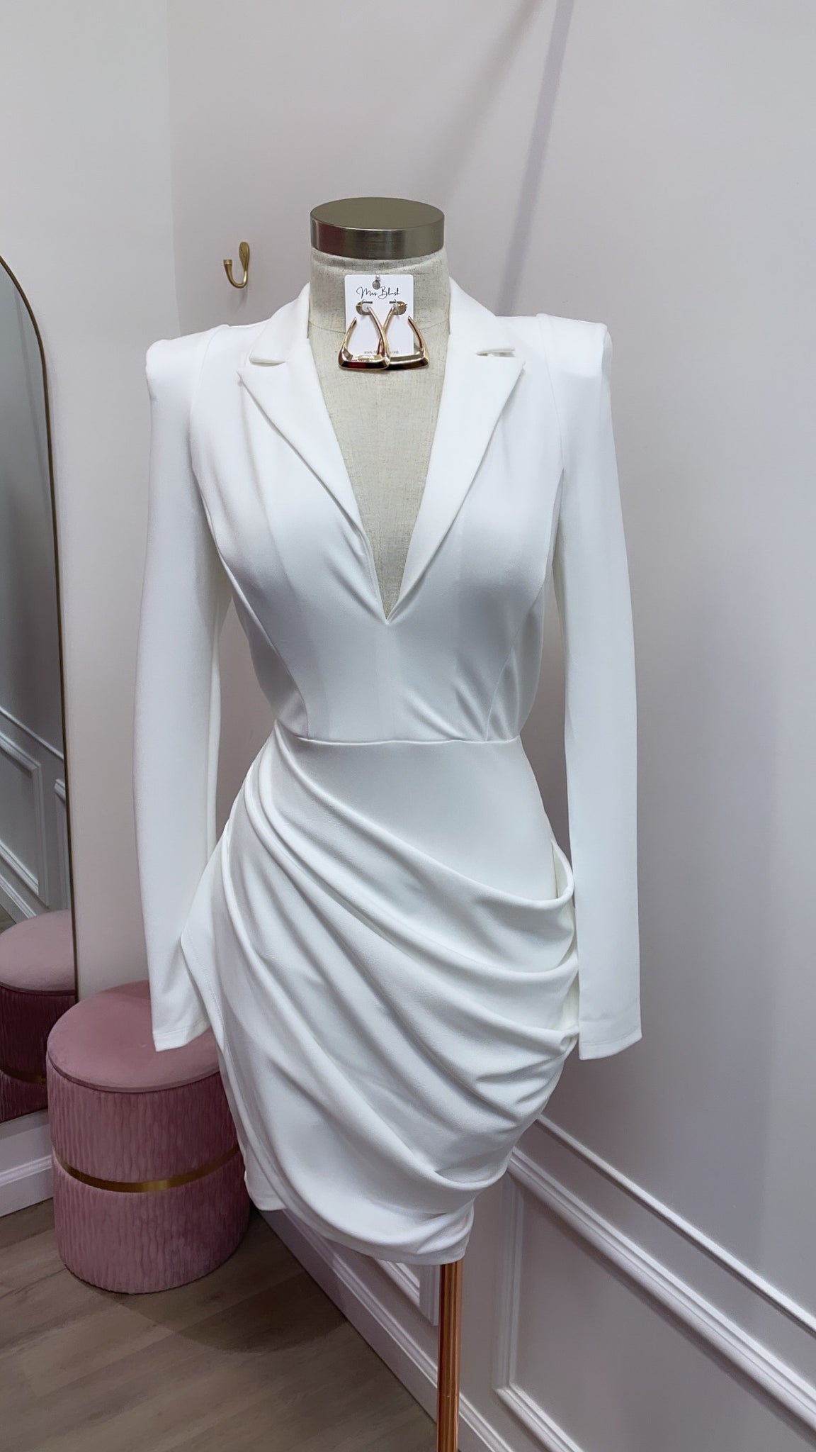 JANELLE MINI- WHITE