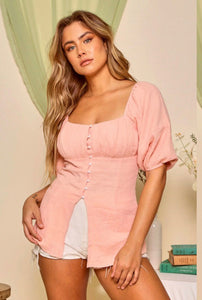 AMANDA PEPLUM TOP