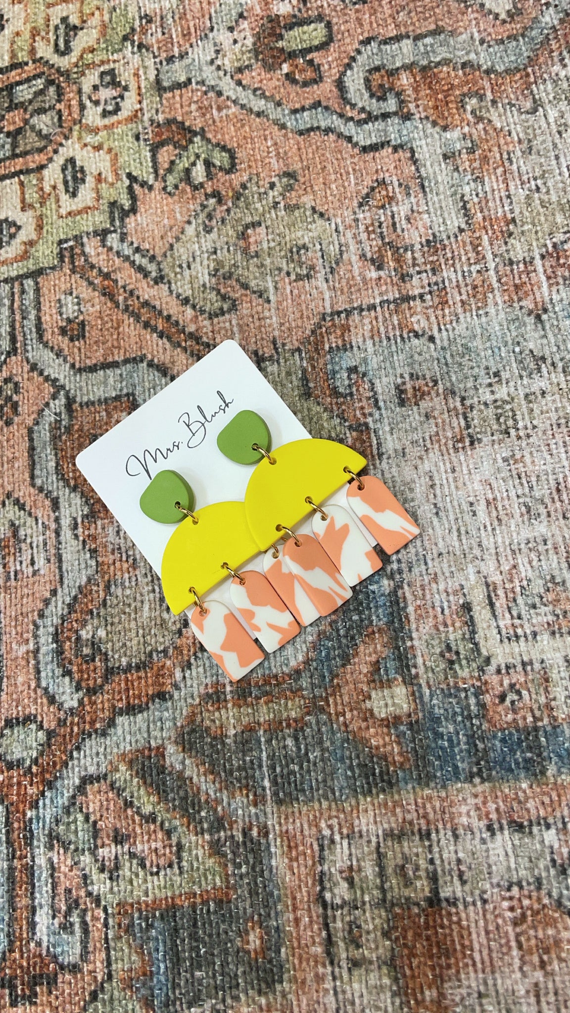 MONIQUE CLAY EARRINGS