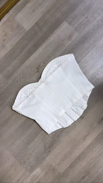 VIANCA CORSET- WHITE