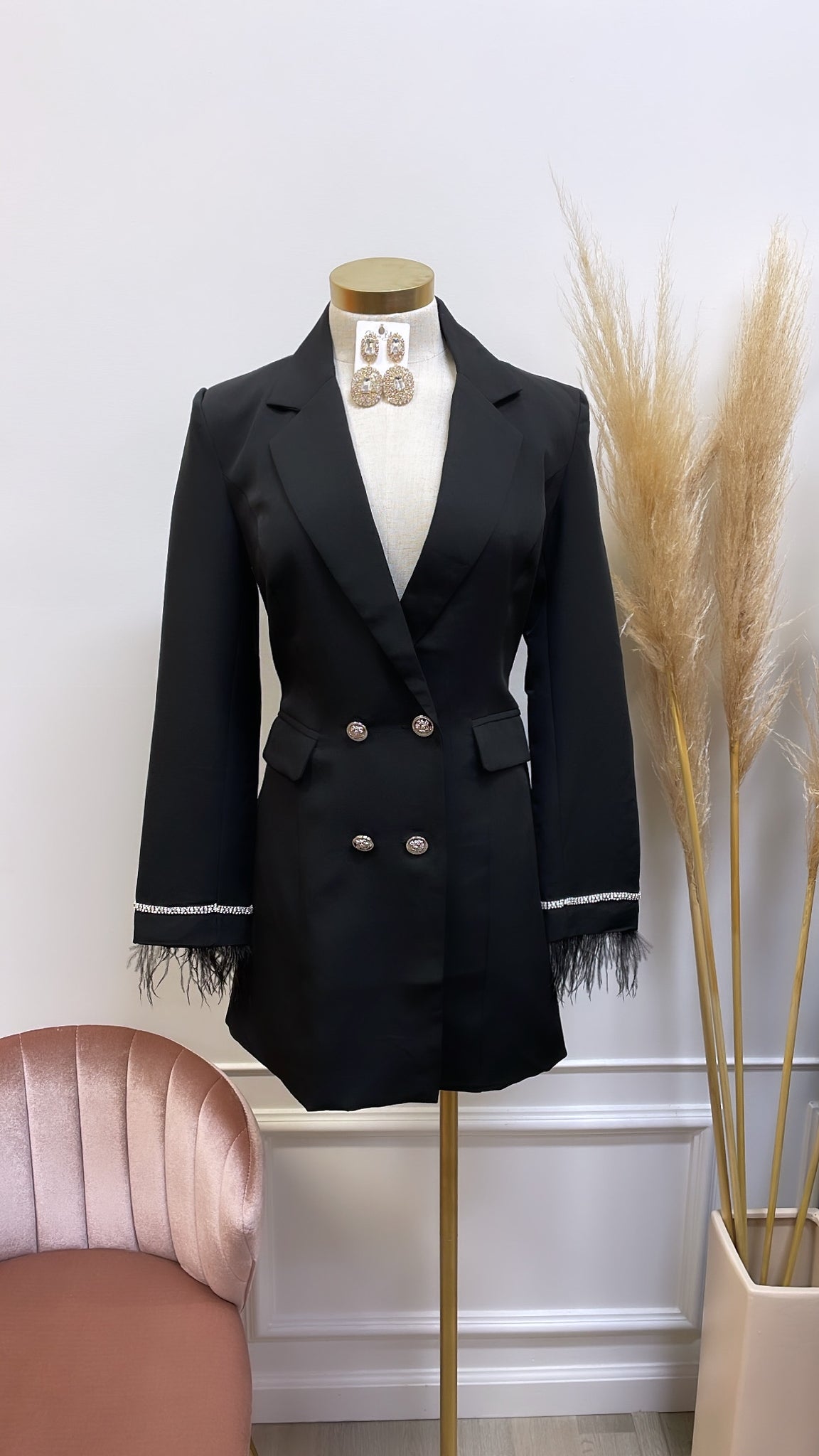 ALEXA BLAZER DRESS