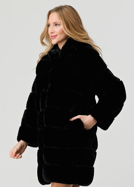 PARIS FAUX FUR COAT