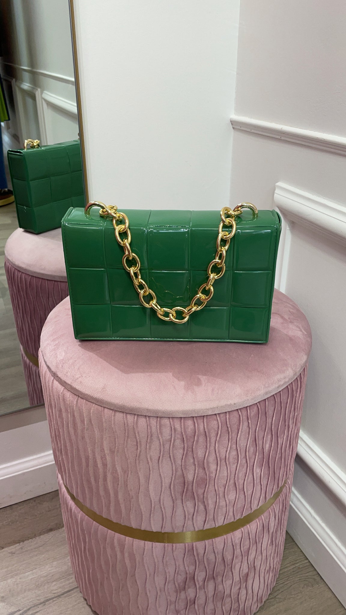 VIVIE HANDBAG- GREEN