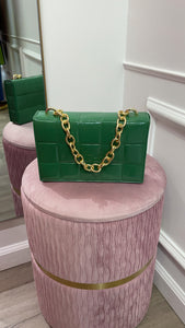 VIVIE HANDBAG- GREEN