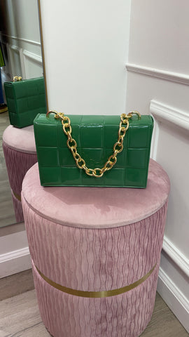 VIVIE HANDBAG- GREEN