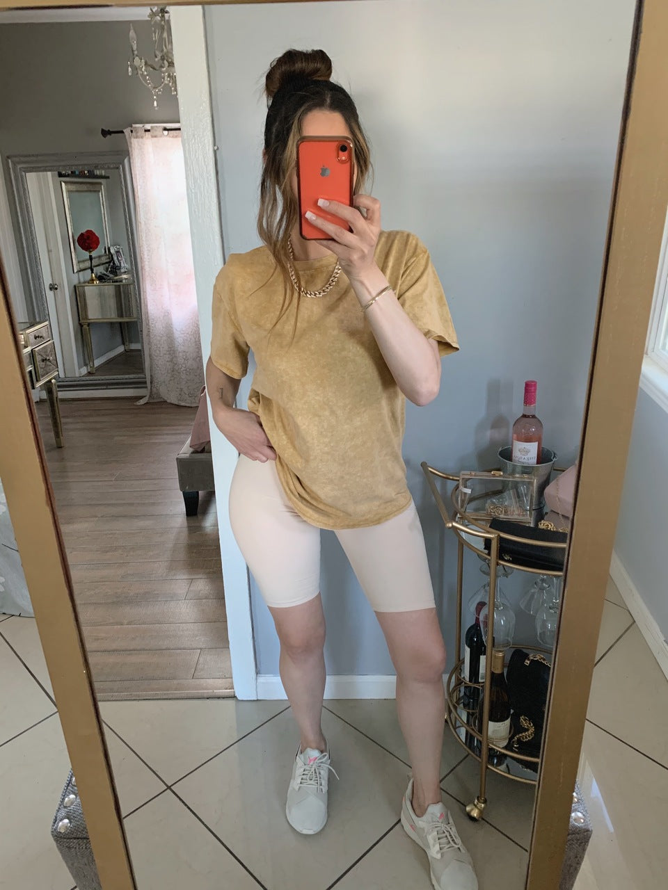 LEXI VINTAGE TEE (MUSTARD)
